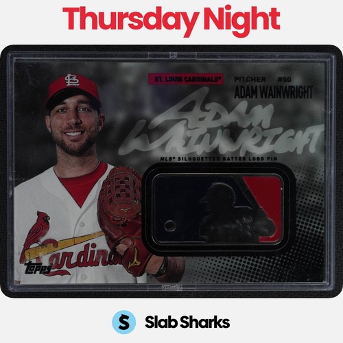 2015 TOPPS #MSBL-24 ADAM WAINWRIGHT LOGOMAN PIN