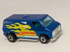 Vintage 1985 Hot Wheels Kellogg’s Cereal Promo Promotion Super Van Blue Flames
