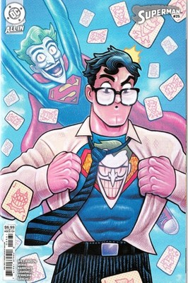 SUPERMAN #25F vs LEX LUTHOR (2023) DAN HIPP CARDSTOCK VARIANT ~ UNREAD NM