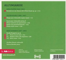 Fantasie  ber Kleine Russische Lieder... by PASCAL, AURELIEN Audio CD 