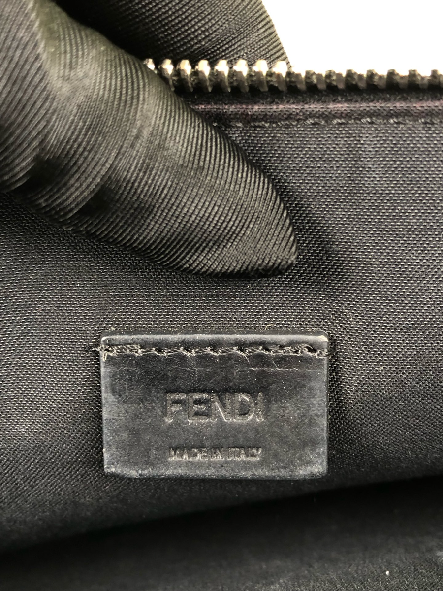Fendi Karl Lagerfeld Studded Black Clutch Bag | eBay
