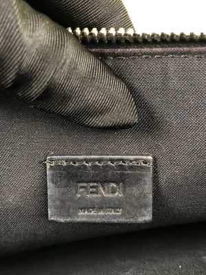Fendi Karl Lagerfeld Studded Black Clutch Bag | eBay
