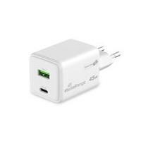 MediaRange MRMA113-2 Mobile Device Charger Smartphone, Tablet White Ac Fast ~E~