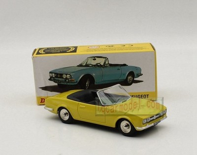 Dinky Toys 1423 - PEUGEOT 504 Cabriolet Vert foncé métal 1:43