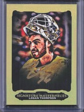 2023-24 UD Ultimate Logan Thompson Signature Masterpieces Auto