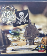 Dread Pirate Board Game Wooden Bookshelf Edition Family Adventure, Complete!