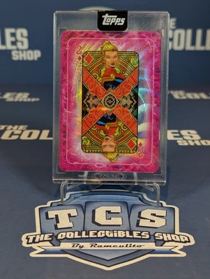 Marvel Mint CAPTAIN MARVEL /99 Gambit Player Deck SSP Topps !!! - Photo 1/2