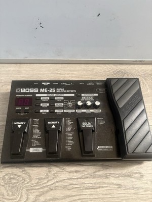 BOSS ME-25 Guitar Multiple Effects Pedal Multi-Effector No Power Cord From Japan