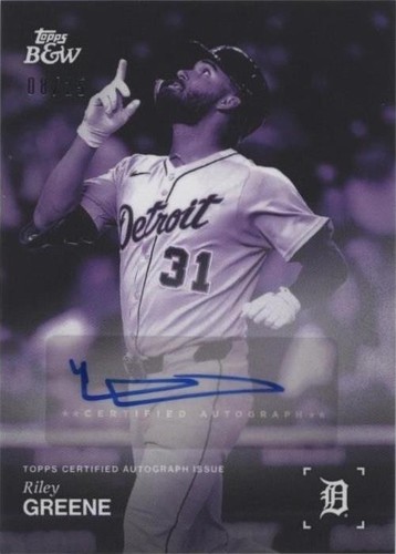 2025 Topps Stadium Club - Riley Greene #76 Pink Foil | eBay
