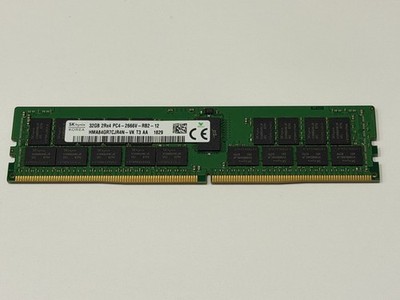 SK Hynix 32GB (1 Stick) PC4-21300 DDR4 2666V ECC Server Memory HMA84GR7CJR4N-VK