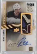2023 Upper Deck Premier Acetate Rookie Gold 50/65 Milos Kelemen Patch Auto 0c3