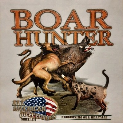 BOAR HUNTER HOG HUNTING / DOGS LONG SLEEVES SHIRT #528