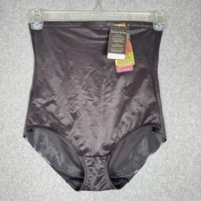 TC Fine Intimates Hi Waist Brief 2X BLACK 4095 Back Magic Luxury NWT **Free Ship