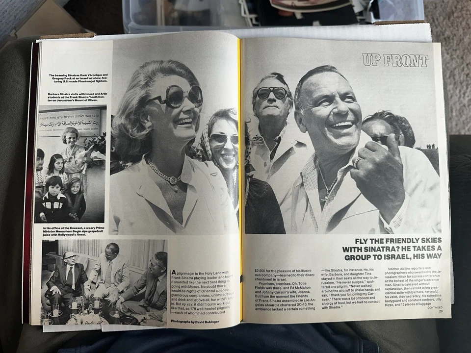 People Magazine 03/24/78 Frank Sinatra Articles Excellent Condition! - Image 3 of 4