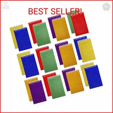 Mini Prism Spiral Notepads - (Bulk Pack of 24) Small Pocket Mini Notebooks for K