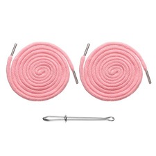 2pcs Drawstring Cords 51" Replacement Drawstring with Threader Light Pink