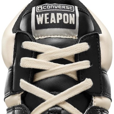 Converse Weapon Mid White Black A04400C Size 8-13 Brand New  display picture 1