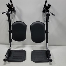 Invacare T94HAP Elevating Legrests Pair Padded Calf Support Wheelchair Footrest