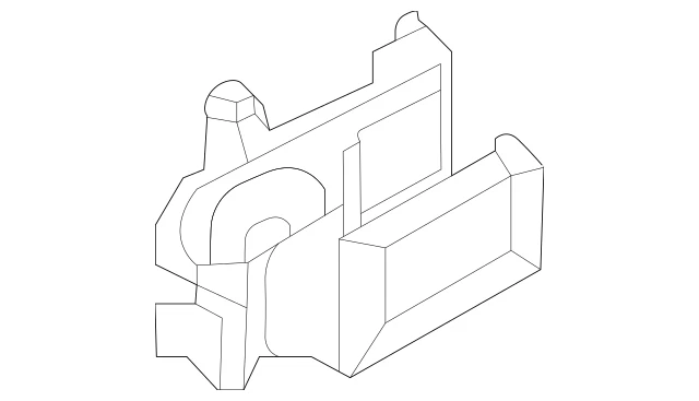 Manija de puerta delantera izquierda original Ford Lincoln Aviator 2020-2024 LC5Z-5422601-AF Foto 2 de 4