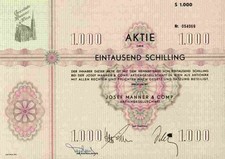 Josef Manner 1977 Wien &Ouml;sterreich Napoli Ragendorf Walde Candita Casali 1000 &Ouml;S