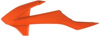 KüHlerabdeckungen Polisport Originalfarbe (2018) Orange KTM SX85.