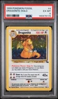 1999 POKEMON FOSSIL #4 DRAGONITE-HOLO PSA 6