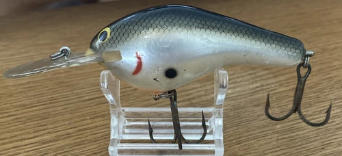 Vintage Bagley's Diving B3Fishing Lure • DB3-TS • Balsa • Tennessee Shad