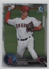 2016 Bowman Draft Chrome Draft Picks Refractor Connor Justus #BDC-61 0q1p