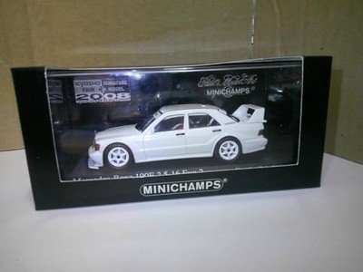 Minichamps Kyosho Fair Limited Benz 190E 2.5-16 Evo.2 Amg weiß 1/43 Benz Benz P