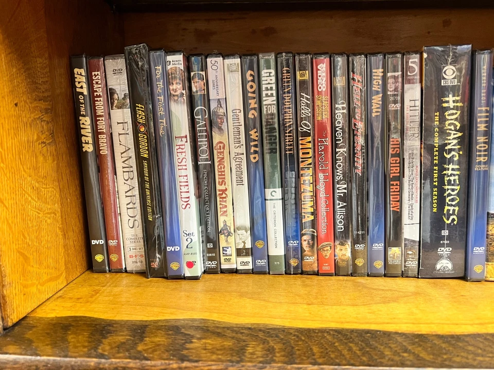 Lot's Brand New Factory Sealed DVD -U PICK- Combine S+H Noir War Western Classic - Image 4 of 4