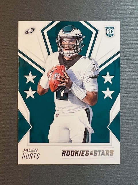 2020 PANINI ROOKIES & STARS #106 JALEN HURTS (RC)