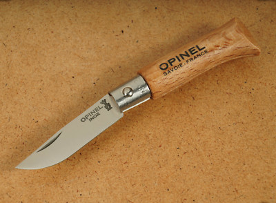 Opinel Taschenmesser Classic No. 2 rostfreier INOX Stahl O49