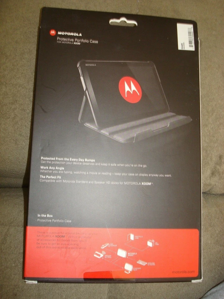 FUNDA PORTAFOLIO PROTECTORA MOTOROLA Foto 3 de 4