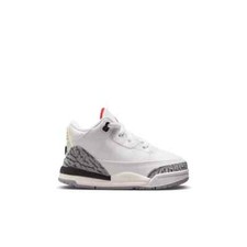 Nike Air Jordan Retro 3 III OG White Cement Grey Reimagined Gray Toddler TD Size
