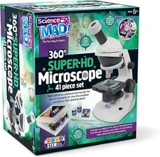 Image of Science Mad super 360 HD Microscope for young scientists