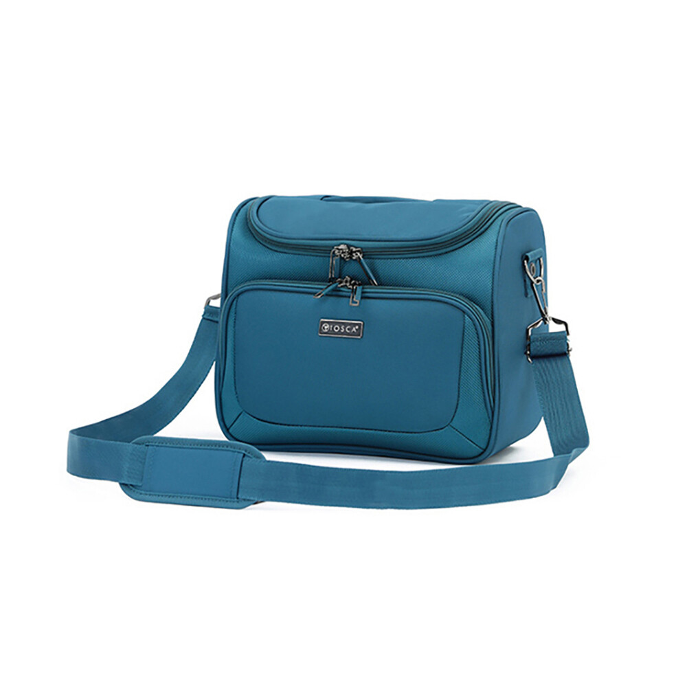 Tosca Oakmont Beauty/Cosmetic Makeup/Vanity Storage Case/Bag 18x30x26cm  Teal