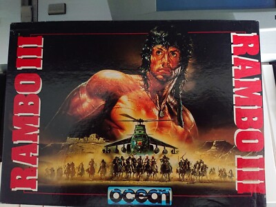 Rambo III 3 - Atari ST - Ocean - komplett - Big Box 