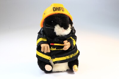 Gemmy Dancing Hamster Feuerwehrmann 2003 Hot Stuff