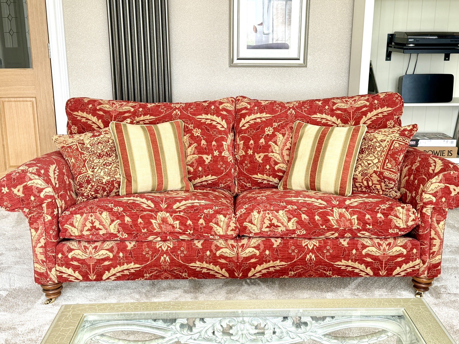 2 Large Duresta Sofas Pristine Condition Hardly Used eBay