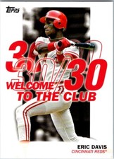 2023 Topps Welcome to the Club Eric Davis Reds