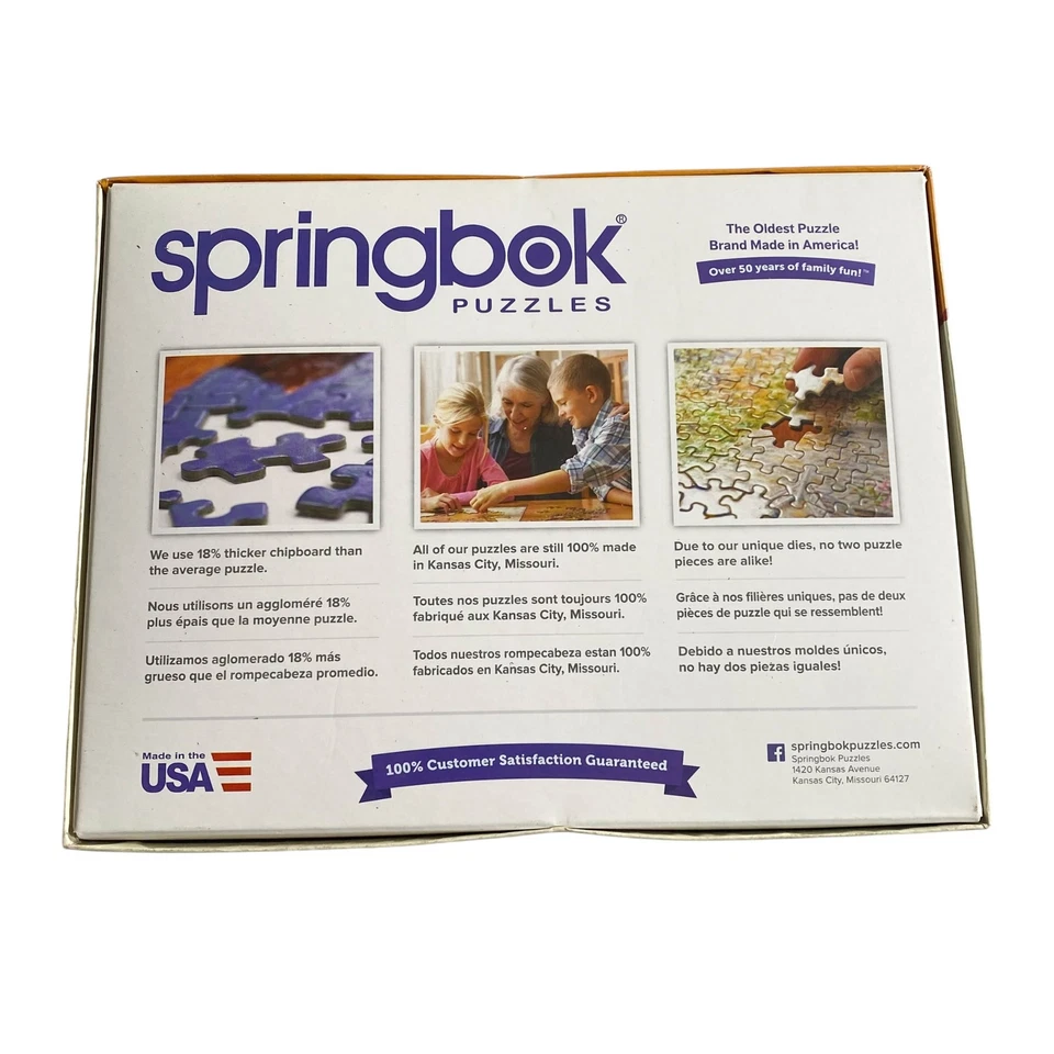 Puzzle Springbok Da Ricordare Uccelli Canori XL 100 Pezzi Completo - Immagine 3 di 3