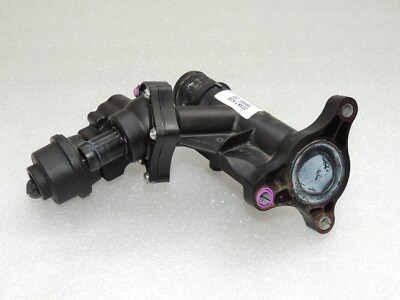 Alloggiamento Termostato Auto Nissan – Plastica Nera, Compatibile Con Qashqai, X-Trail, Pulsar