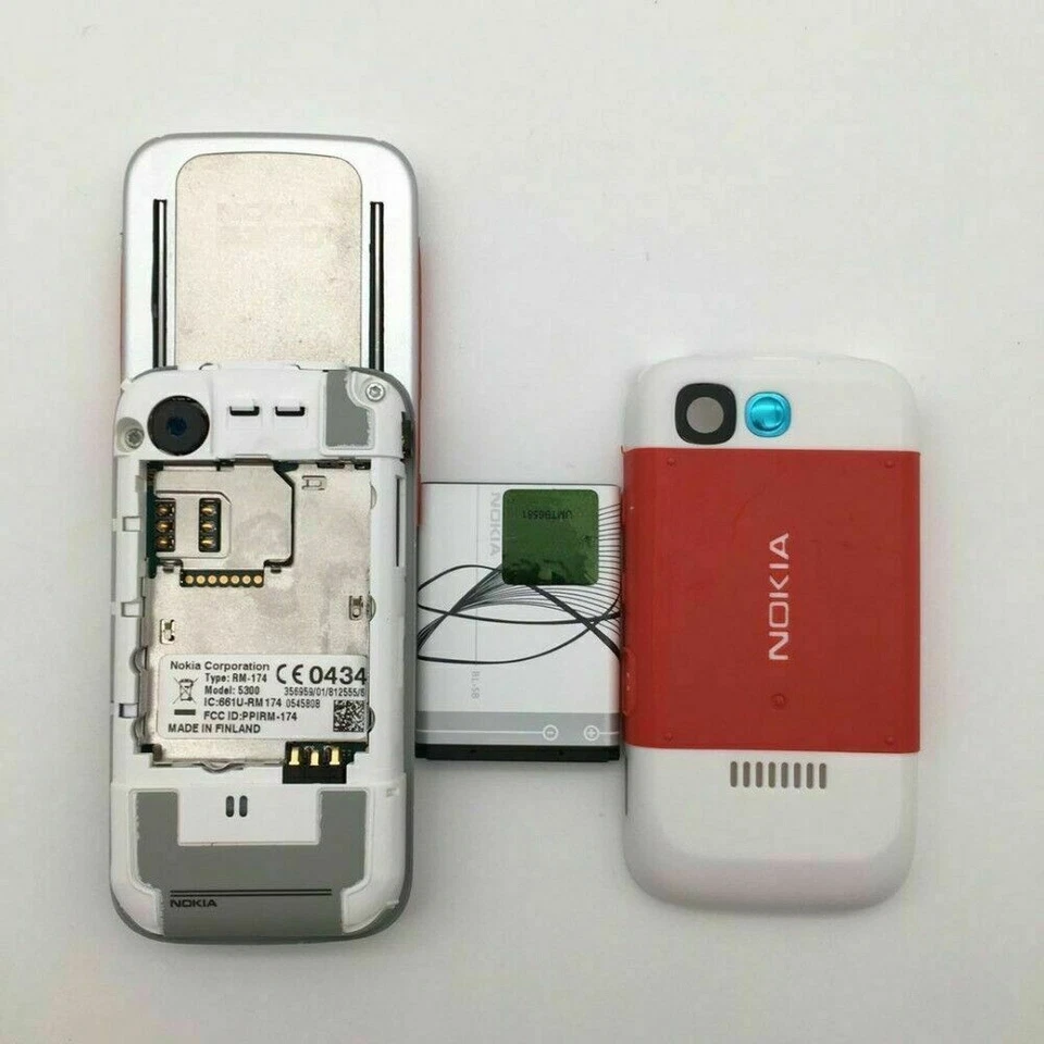 Unlocked Original Nokia 5300 XpressMusic MP3 GSM 2G Tri-Band Bluetooth CellPhone - Image 2 of 4