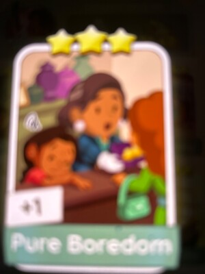 3 star sticker Pure Boredom