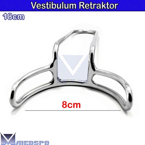 Vestibulum Wundhaken Chirurgie Retraktor Wundspreizer Zungen Abhalter Dental CE - Bild 2 von 5