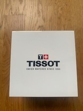 Genuine Original Current Tissot Watch Presentation Box Case, Hard Plastic