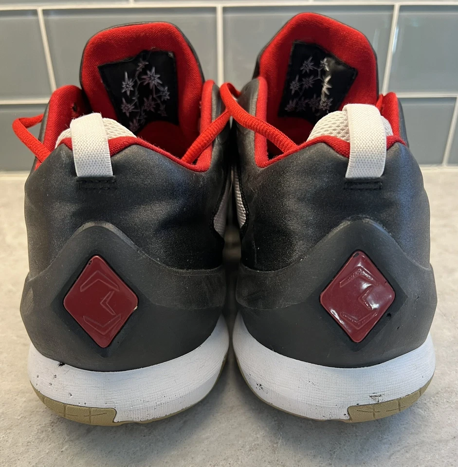 Nike Jordan CP3.VIII AE Blanco/Rojo/Negro 725173-101 Hombres Talla 13 Foto 4 de 4