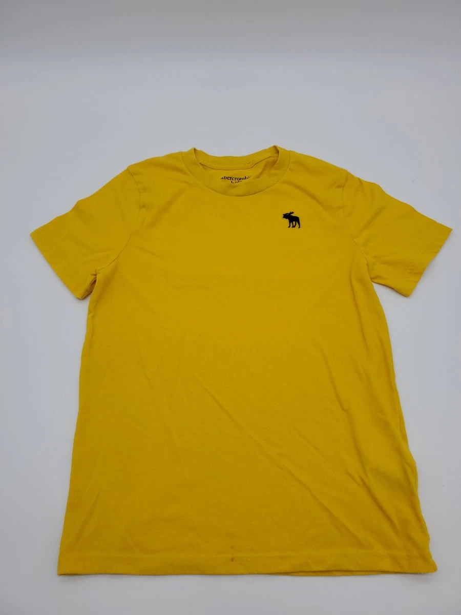 abercrombie yellow shirt