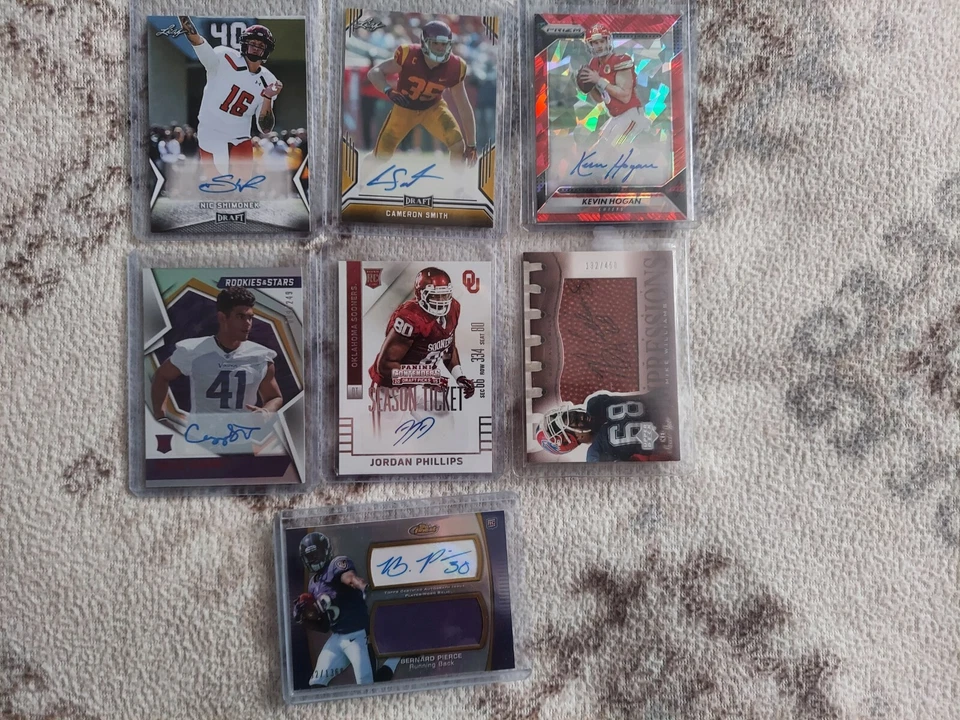 Lote de tarjetas deportivas autografiadas Foto 4 de 4