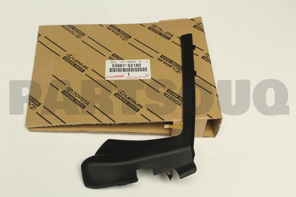 5386752160 Genuine Toyota SEAL, FR FENDER TO 53867-52160 | eBay